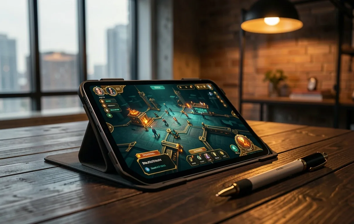 Premium mobile game development interface