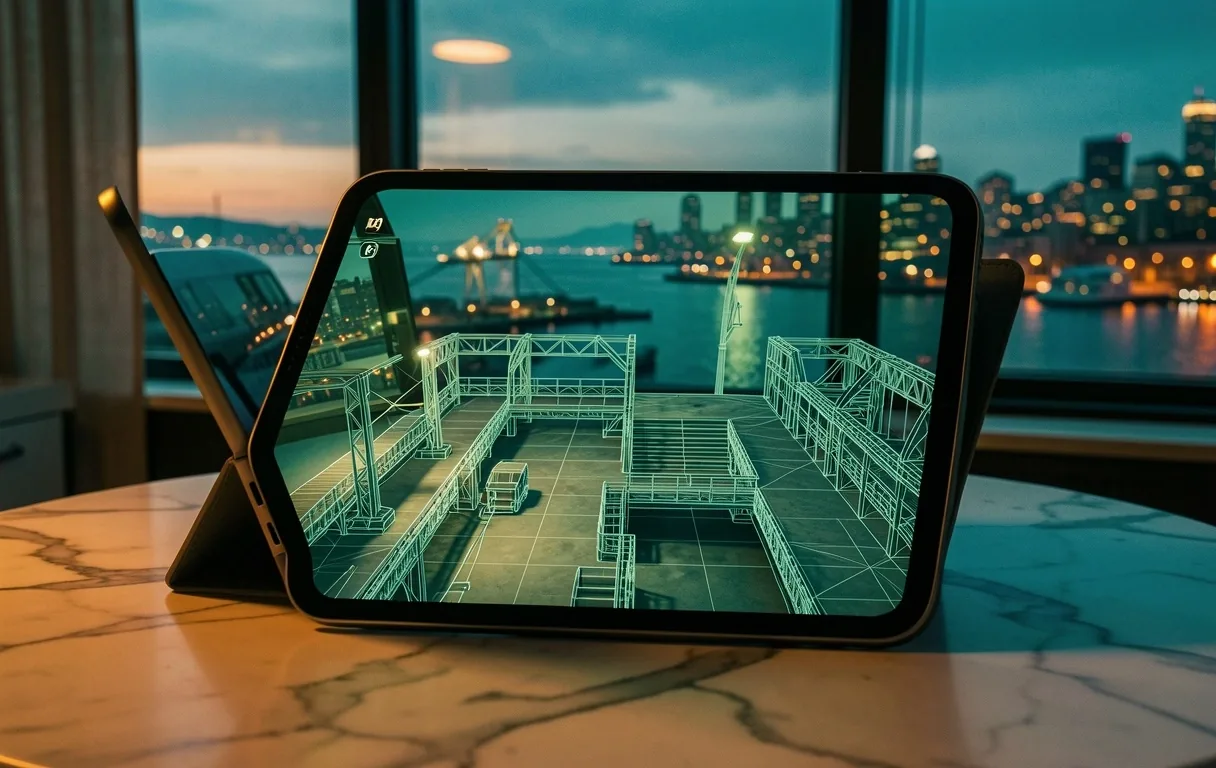 Vancouver Harbor at Dusk