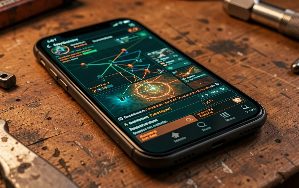 High-end mobile game architecture